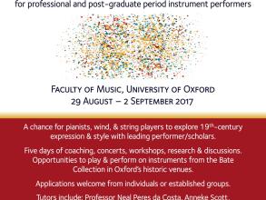 Summer Chamber Course Poster