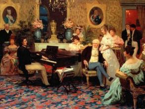 chopin in radziwills salon siemiradzki