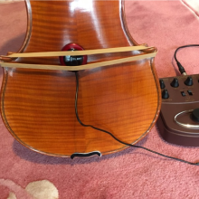 contactmic violin